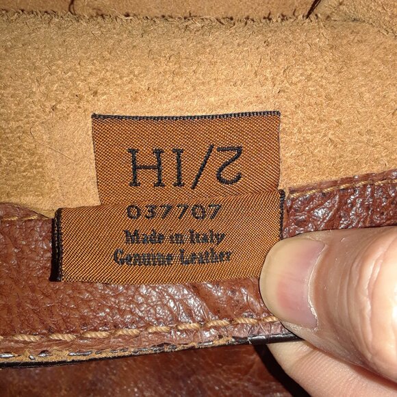 The Bridge Vintage Brown Briefcase Document Bag Real Leather Italy Attaché - Picture 12 of 13